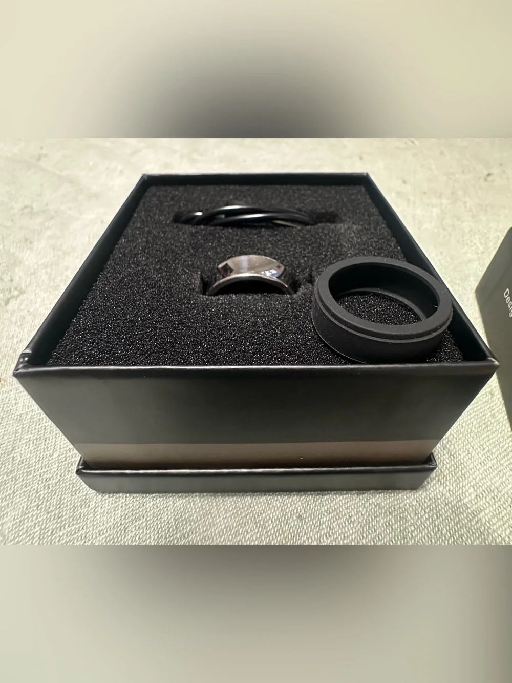 Halo Ring 3 and Silicone Band Set